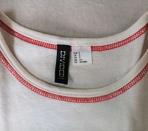 H&amp;M Cotton printed crop top