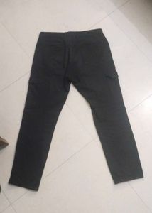 HIGHLANDER Black Cargo Pants
