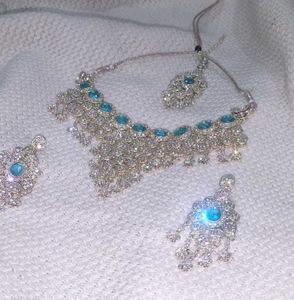 Sale 💰 Blue royal jewellery set