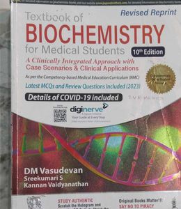 DM Vasudevan - Biochemistry for Medical Student