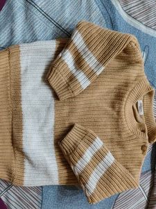 Cute Striped Dinosaur Baby Onesie