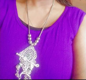 Stylish Purple Slit Kurta
