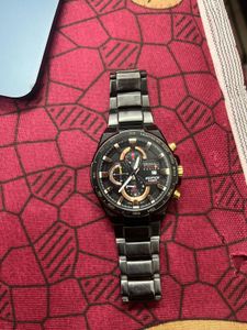 Edifice Chronograph Watch Thrifted