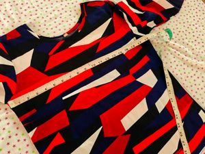Stylish Abstract Print Co-ord Set