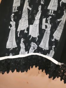 Women Black Kurti