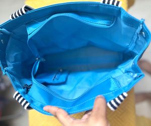 Agnes b. Voyage Blue Tote Bag