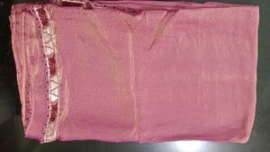 Elegant Pink pure fandy art silk Saree with Embell