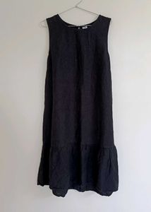 Minimalist Clean Girl Linen Dress