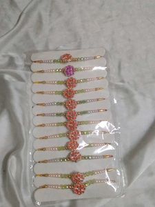 Assorted Beaded Bracelets - Pack of 12