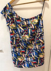 FOREVER 21 One-Shoulder  Mini Dress