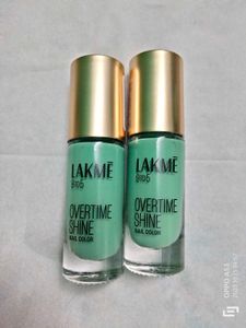 Lakme Overtime Shine Nail Color