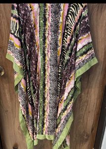 Colorful Print Kaftan Top