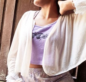Cute Shrug For Onepiece Or Crop Top