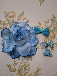 Girls Blue Tulle Dress