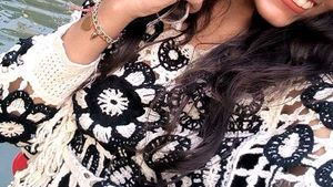 Stylish Black &amp; White Crochet Top