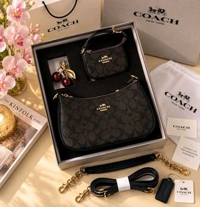 *COACH* *Teri Gift Box with Baby  Charm &amp; CHERRY
