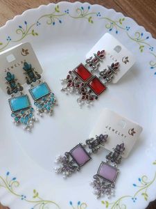 Stylish Ethnic Earrings Set