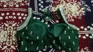 ❗ Green Embroidered Blouse❗
