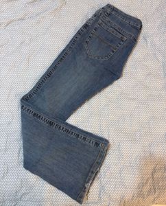 Women's Blue Flare Jeans Vintage wash