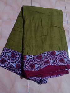 Elegant Green Saree