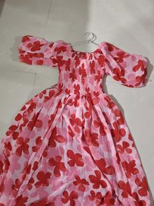 Floral Print Maxi Dress