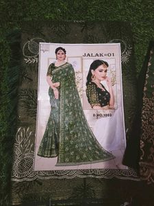 Designer chiffon saree