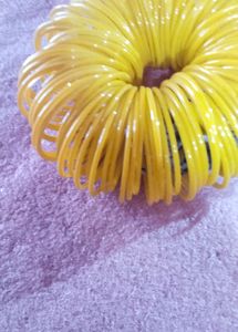 Vibrant Yellow Bangles Set