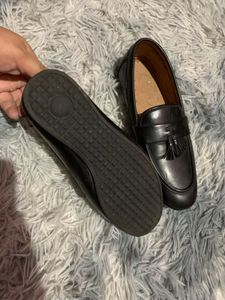 Classic Black Tassel Loafers