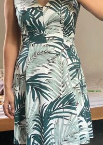 Tropical Print Dress