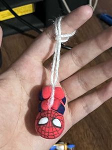 Spider-Man Hair Tie/Keychain Charm