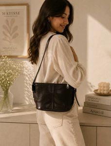 Miniso Stylish Dark Brown Shoulder Bag