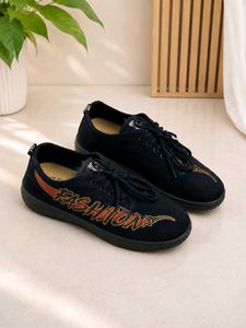 Navy Blue "Fashion" Sneakers