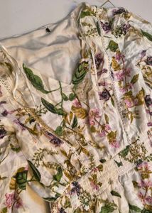 Beautiful Floral Print Mini Dress