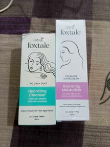 Foxtale Hydrating Cleanser & Moisturizer Set