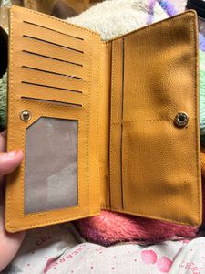 Tan Bifold wallet