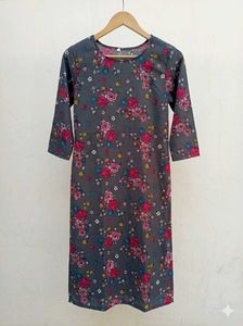 Floral Print Kurta with Leggings