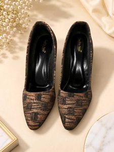 Stylish Textured Heels