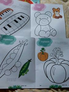 Children Story and Shape Books