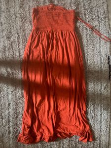 American Eagle strapless maxi dress