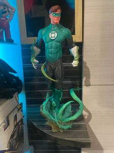 Green Lantern Figure 3d printed and hand painted