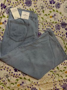 Light Wash Wide Leg Jeans