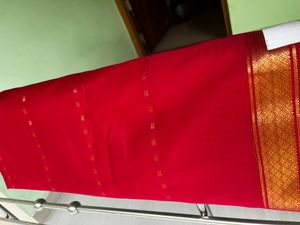 New Red Saree