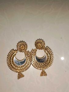Evil Eye Star Dangle Earrings and keychain