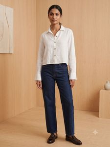 White Button-Up Shirt