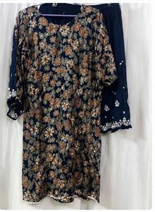 Floral Print Kurta with Palazzos