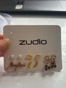 Zudio Fun Earrings Set