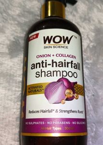 WOW Skin Science Anti-Hairfall Shampoo