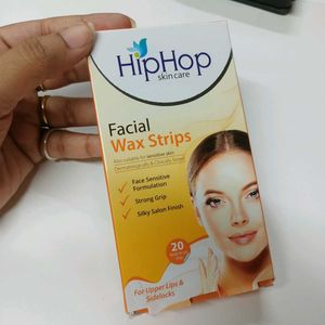 HipHop Facial Wax Strips - 20 Count