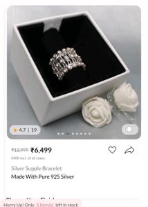 925 Convertible Ring &amp; Bracelet