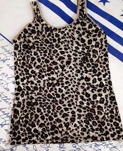 Leopard Print Camisole Tank Top
